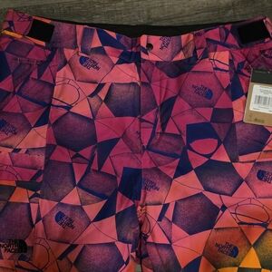 The North Face Geometric Pink and Purple Pants